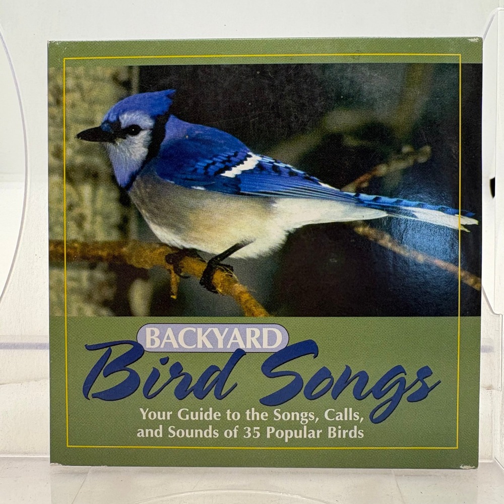 Backyard Bird Songs Audio CD Guide 35 Popular Birds Rodale Naturescapes 2003